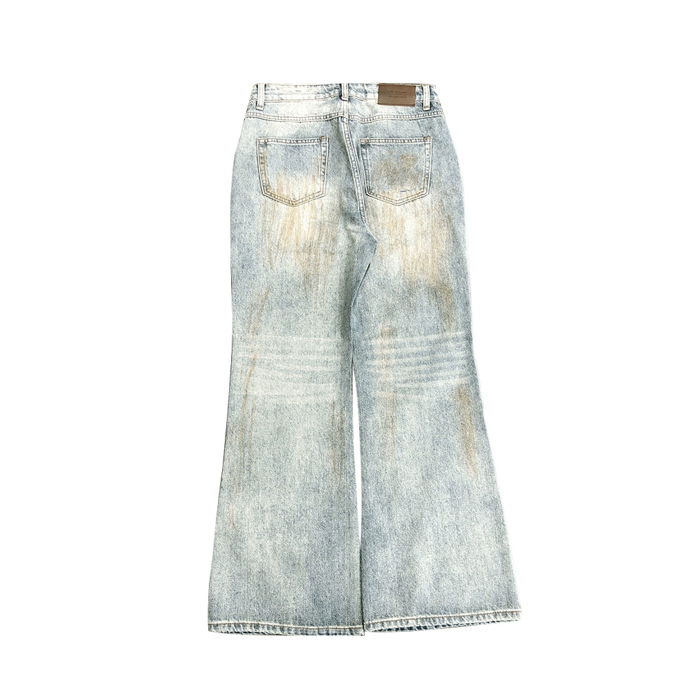 Graffiti Spray Paint Vintage Jeans