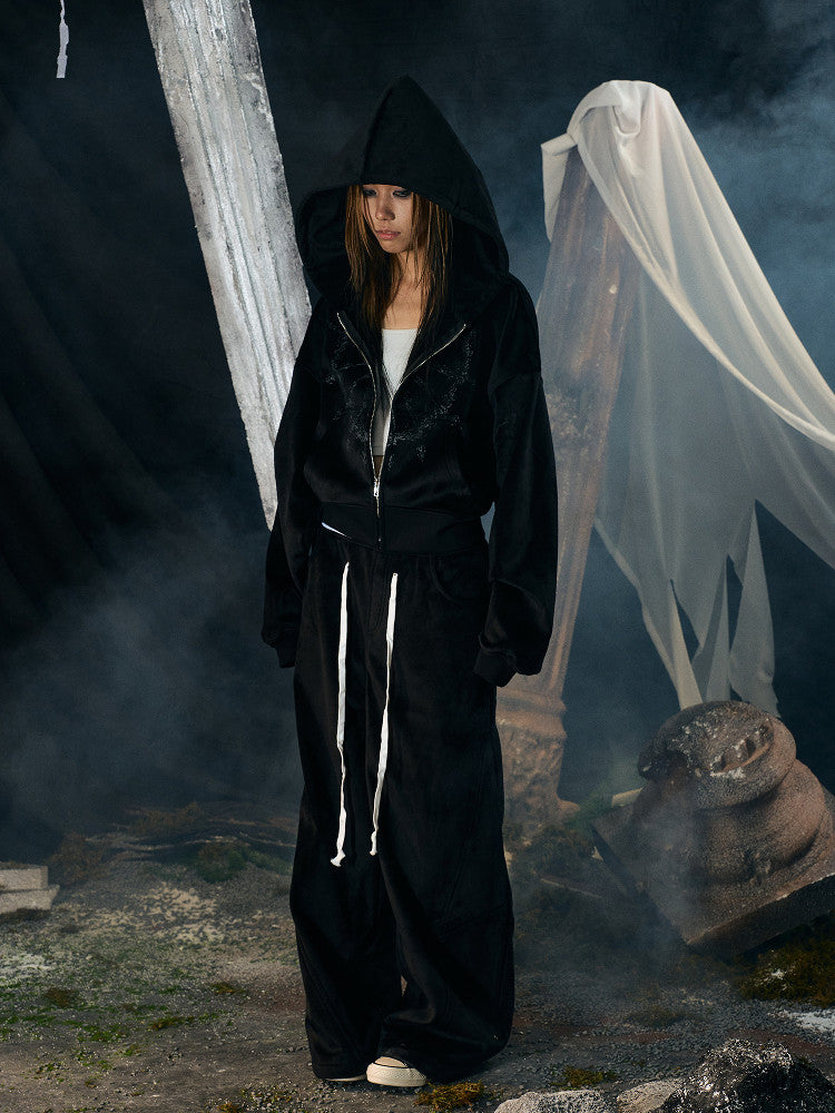 Dark Wizard Hooded Zip Sweatshirt