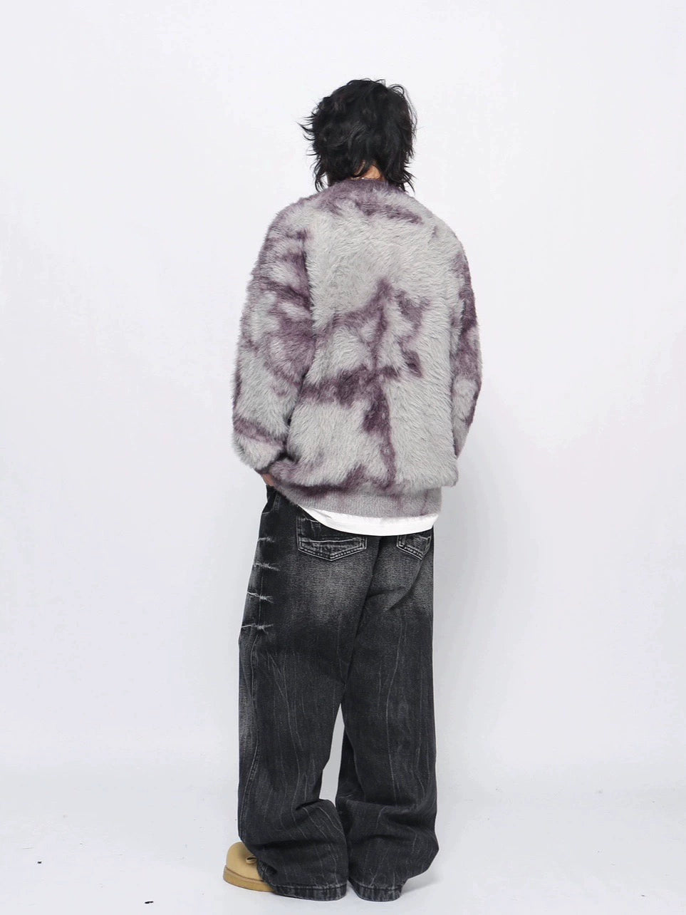 Tie-Dye Mohair Sweater