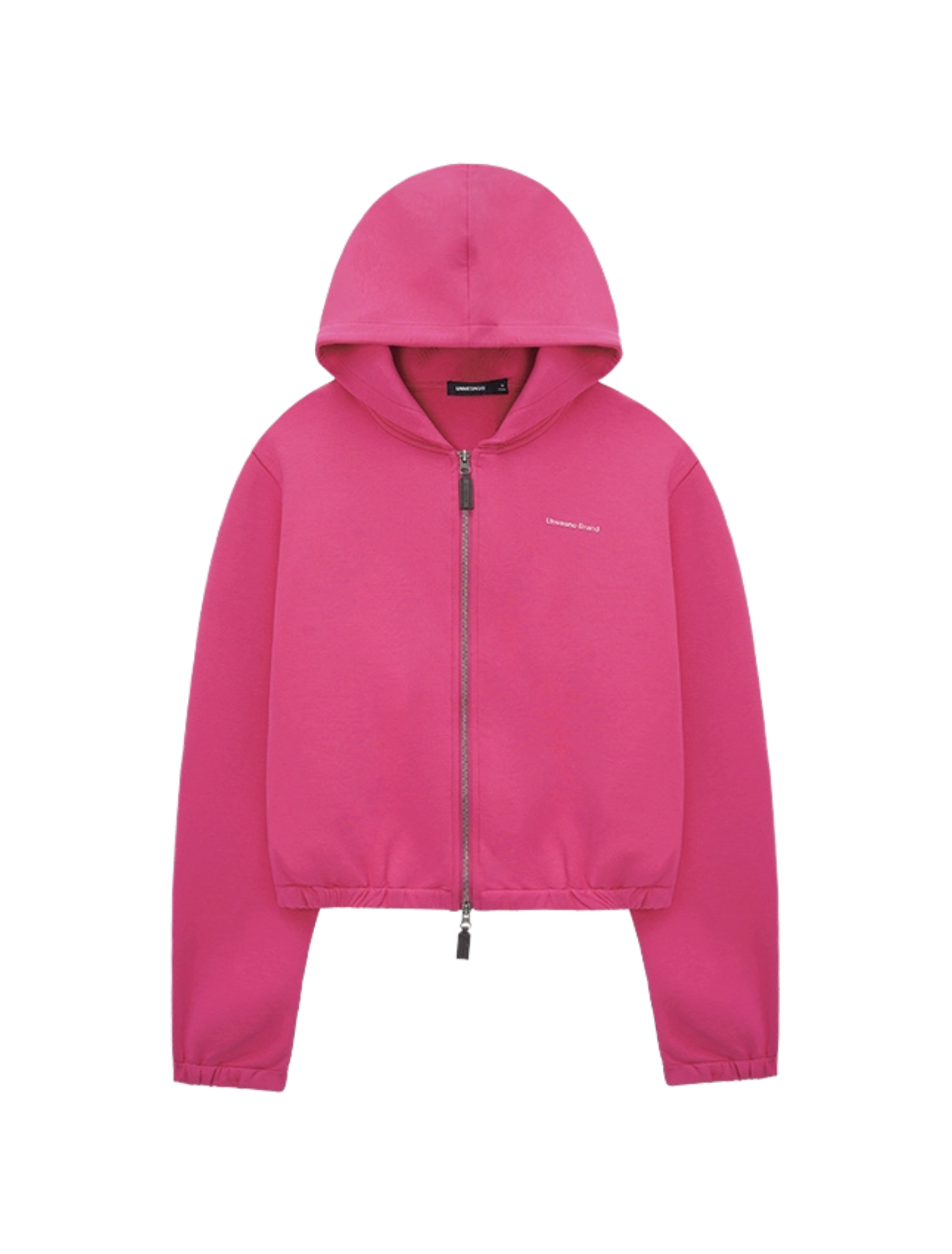 Short Double Zip Hoodie