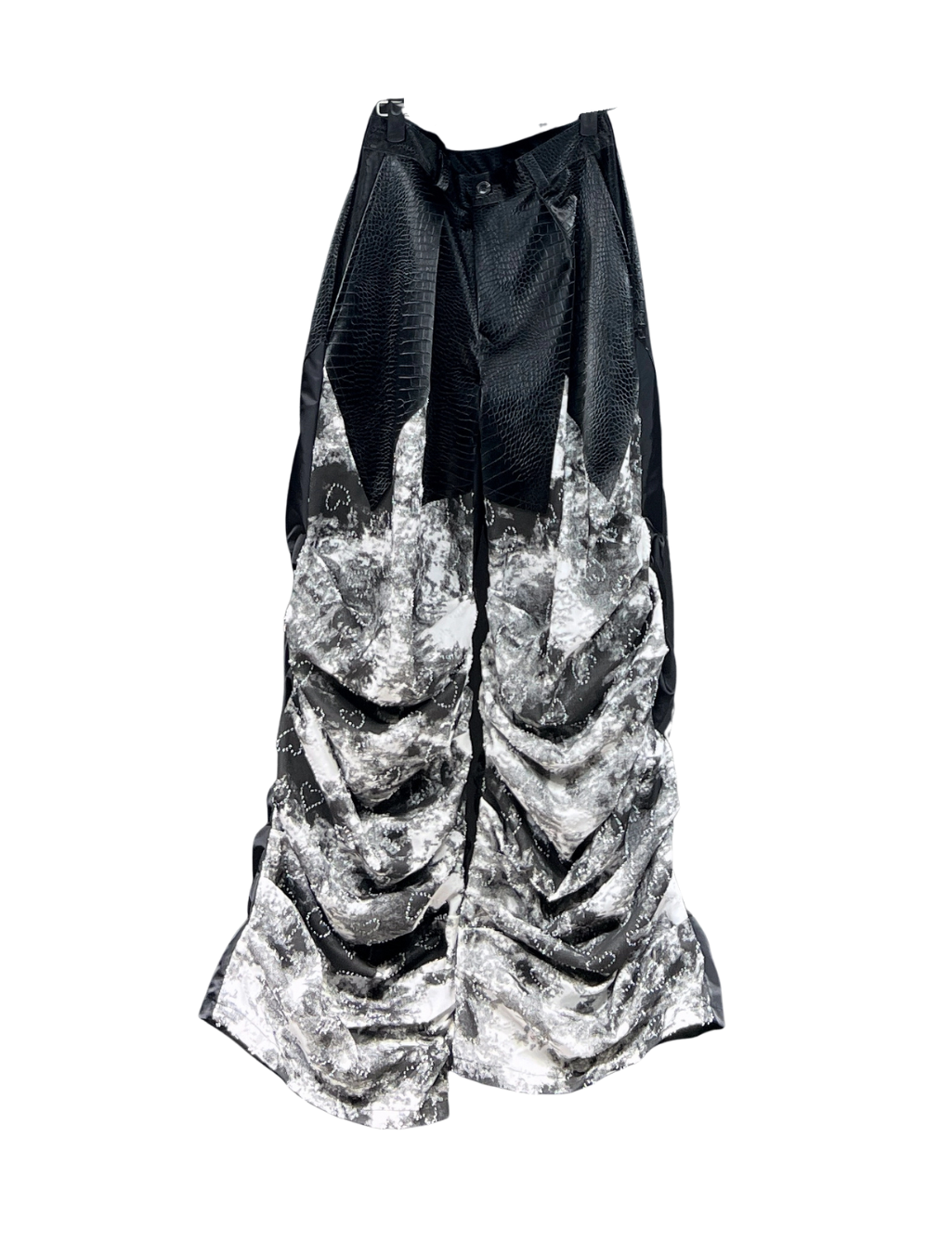 Snow Mountain Print Ski Pants