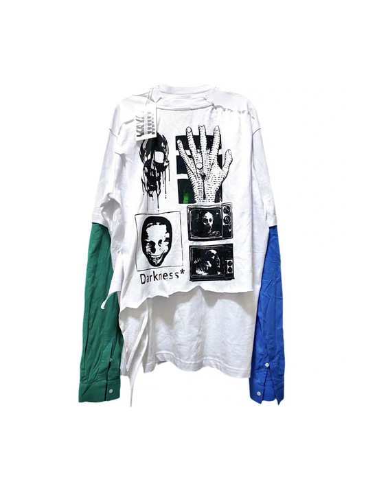 Retro Remake Graphic Long-Sleeve