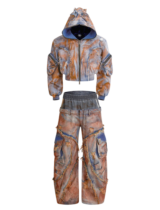 Mud-Dye Denim Set-Up