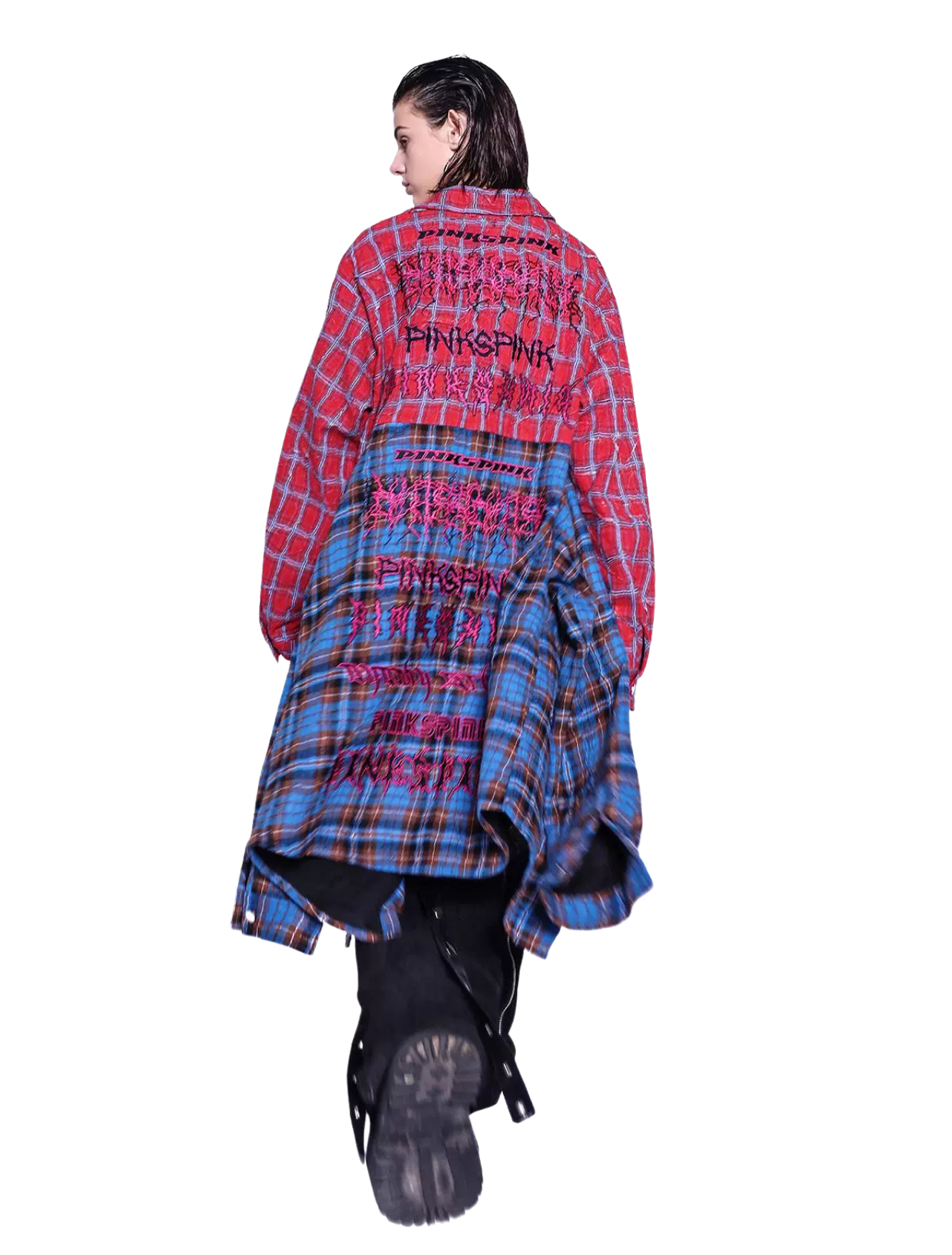 Red Blue Check Shirt