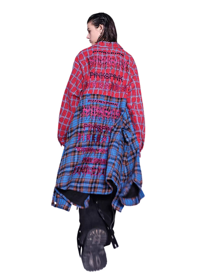 Red Blue Check Shirt