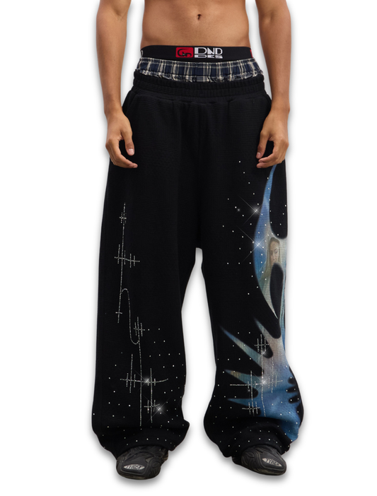 Dream Core Double Waist Sweat Pants