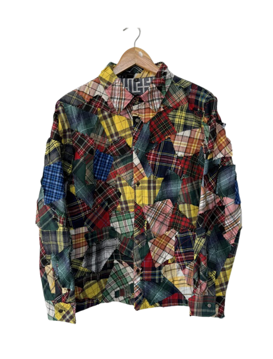 Patchwork hundred fabric niche designer shirts