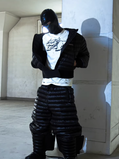 SANSLAWS puff cotton trousers