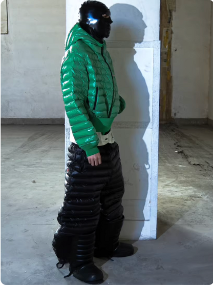 SANSLAWS puff cotton trousers