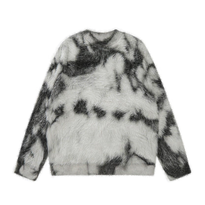 Tie-Dye Mohair Sweater