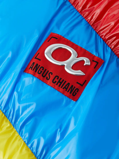 Multicolor Quilted Panel Vest Men