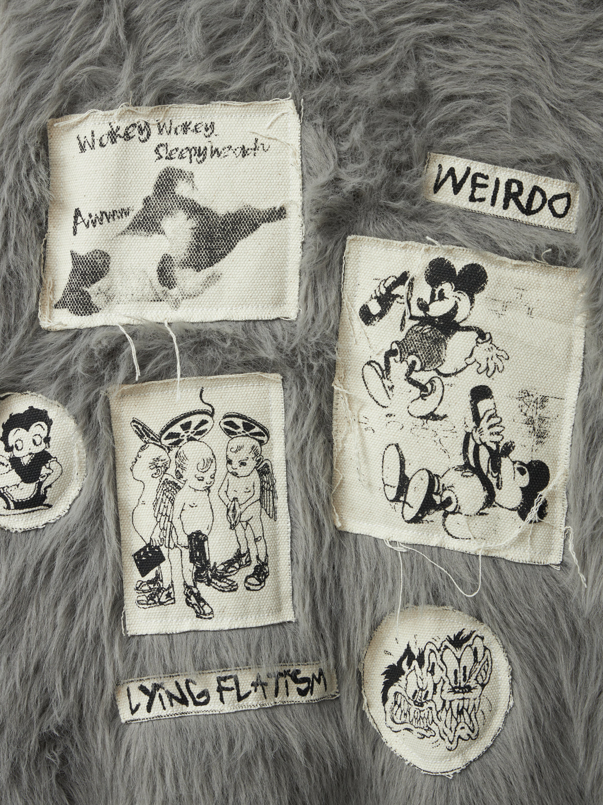 Hooded Faux-Mink Knitted Sweater