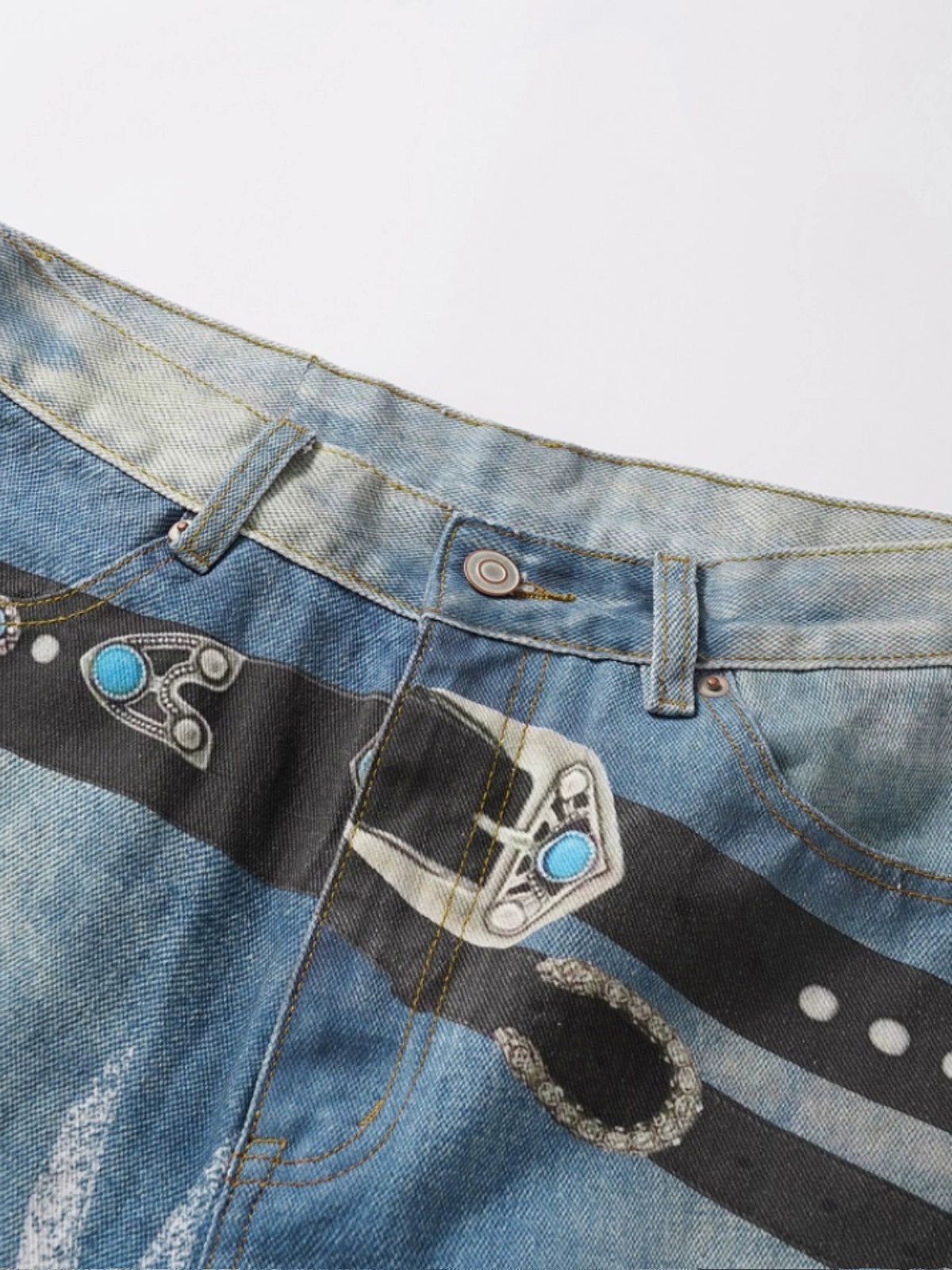 3D Print Graffiti Jeans