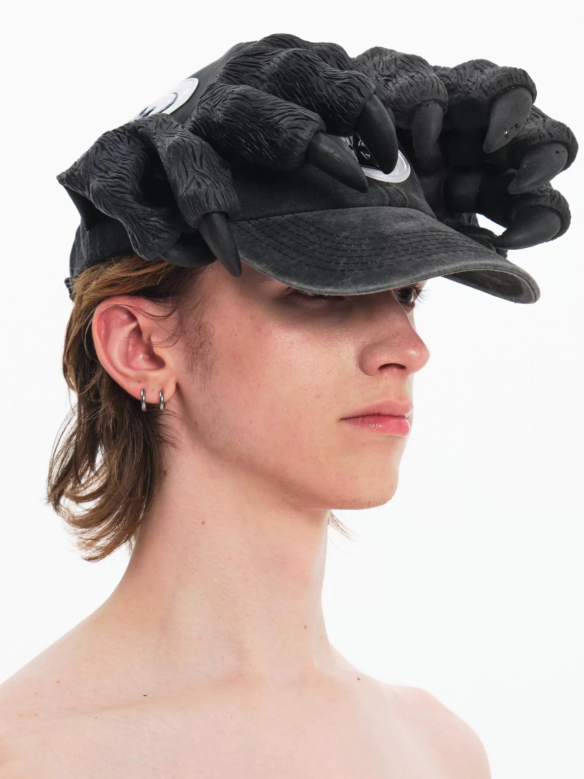 Embryo Plan Washed Old Alien Claw Baseball Cap Cap