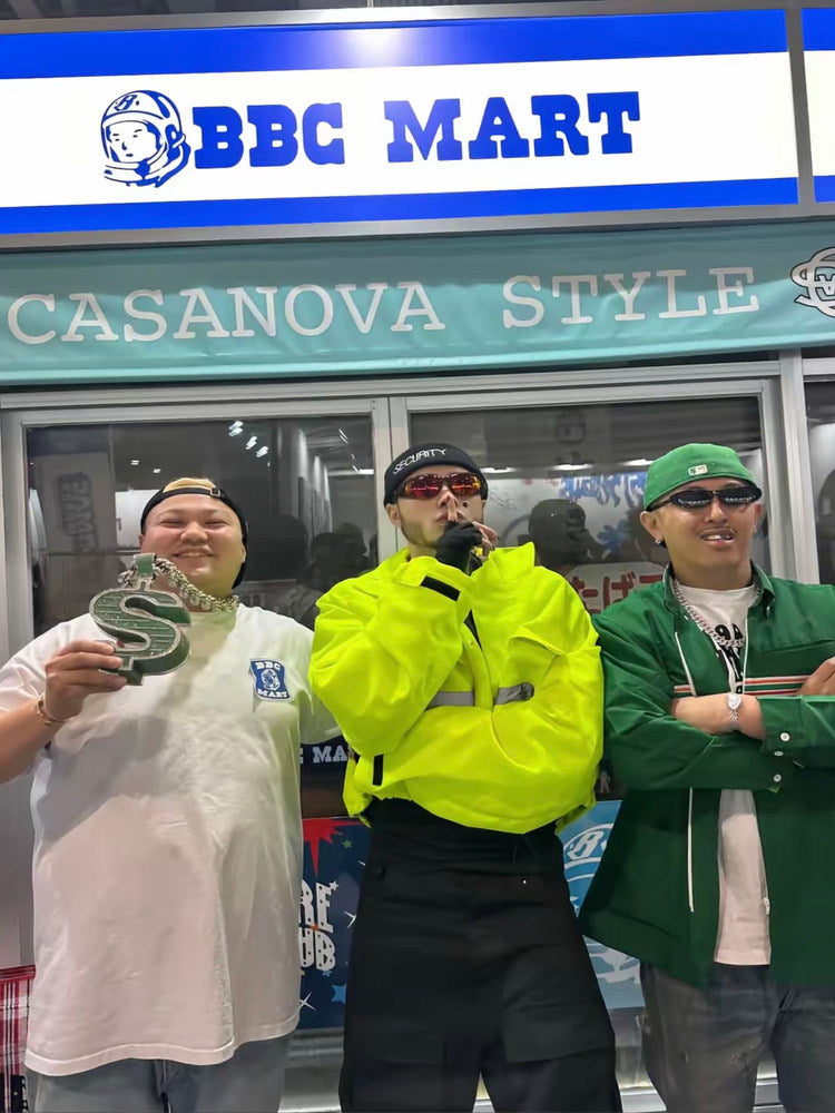 Fluorescent Green Reflective Cotton Jacket