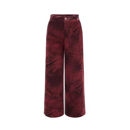 Red Hooded Suit Jacket Men's Autumn Spring Suit