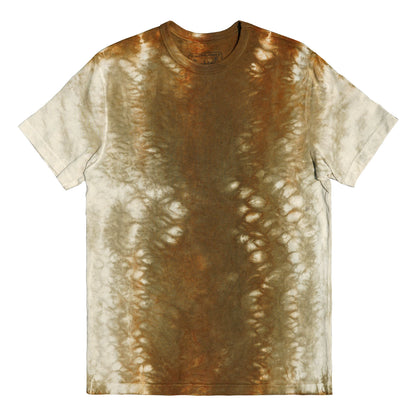 Plant-Dyed Tie-Dye Cotton T-Shirt