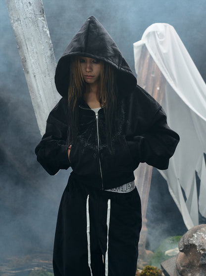 Dark Wizard Hooded Zip Sweatshirt