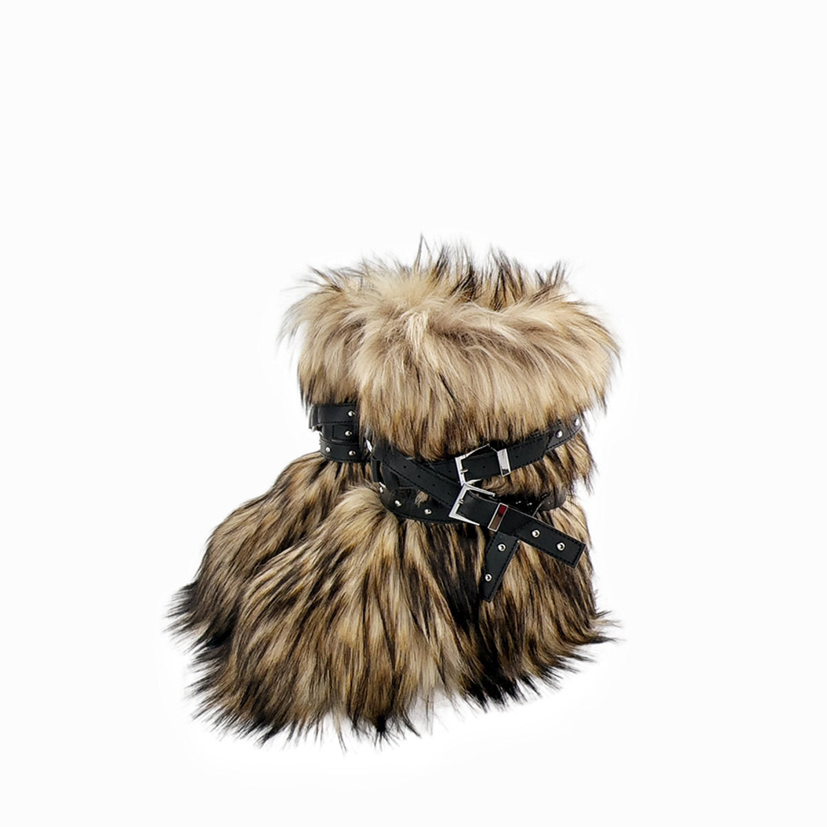 Mid-leg riveted boots fried street  boots