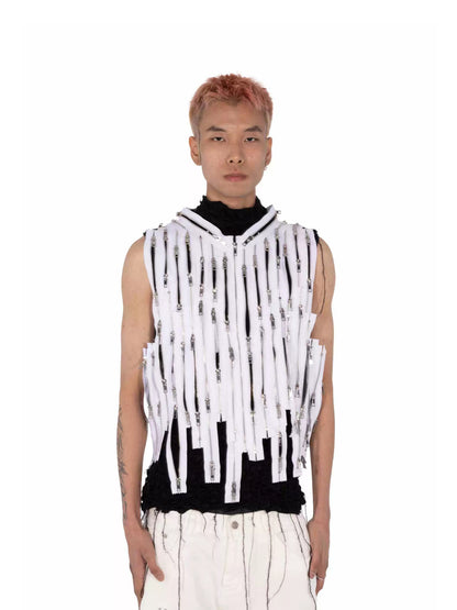 Remake heavy zipper vest anti-sneak attack backstabbing best