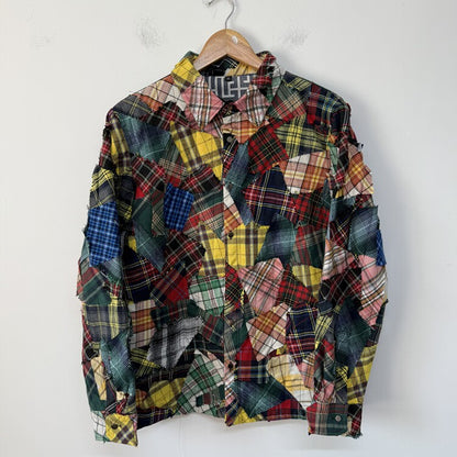Patchwork hundred fabric niche designer shirts