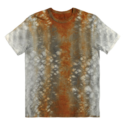 Plant-Dyed Tie-Dye Cotton T-Shirt