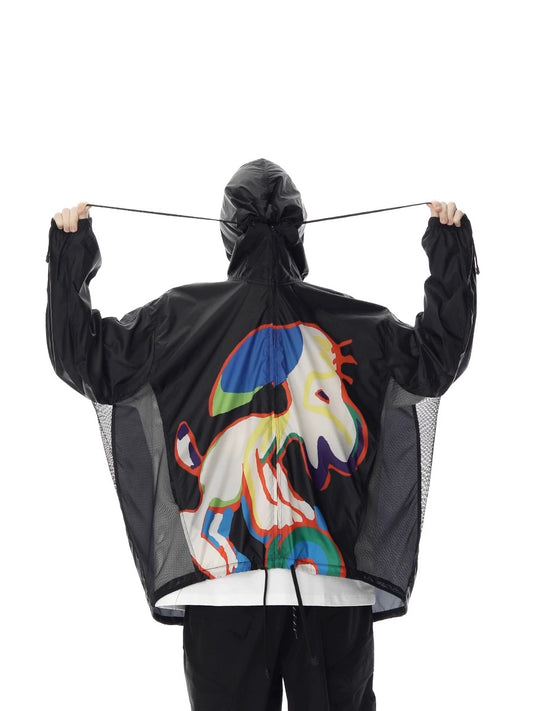 Silk Hooded Summer Jacket