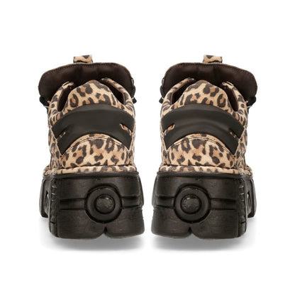 Leopard Platform Punk Shoes