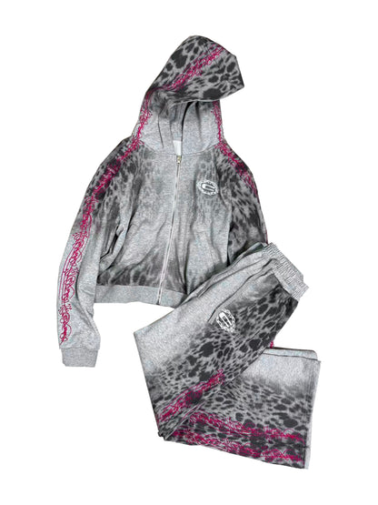 Leopard Print Terry Setup