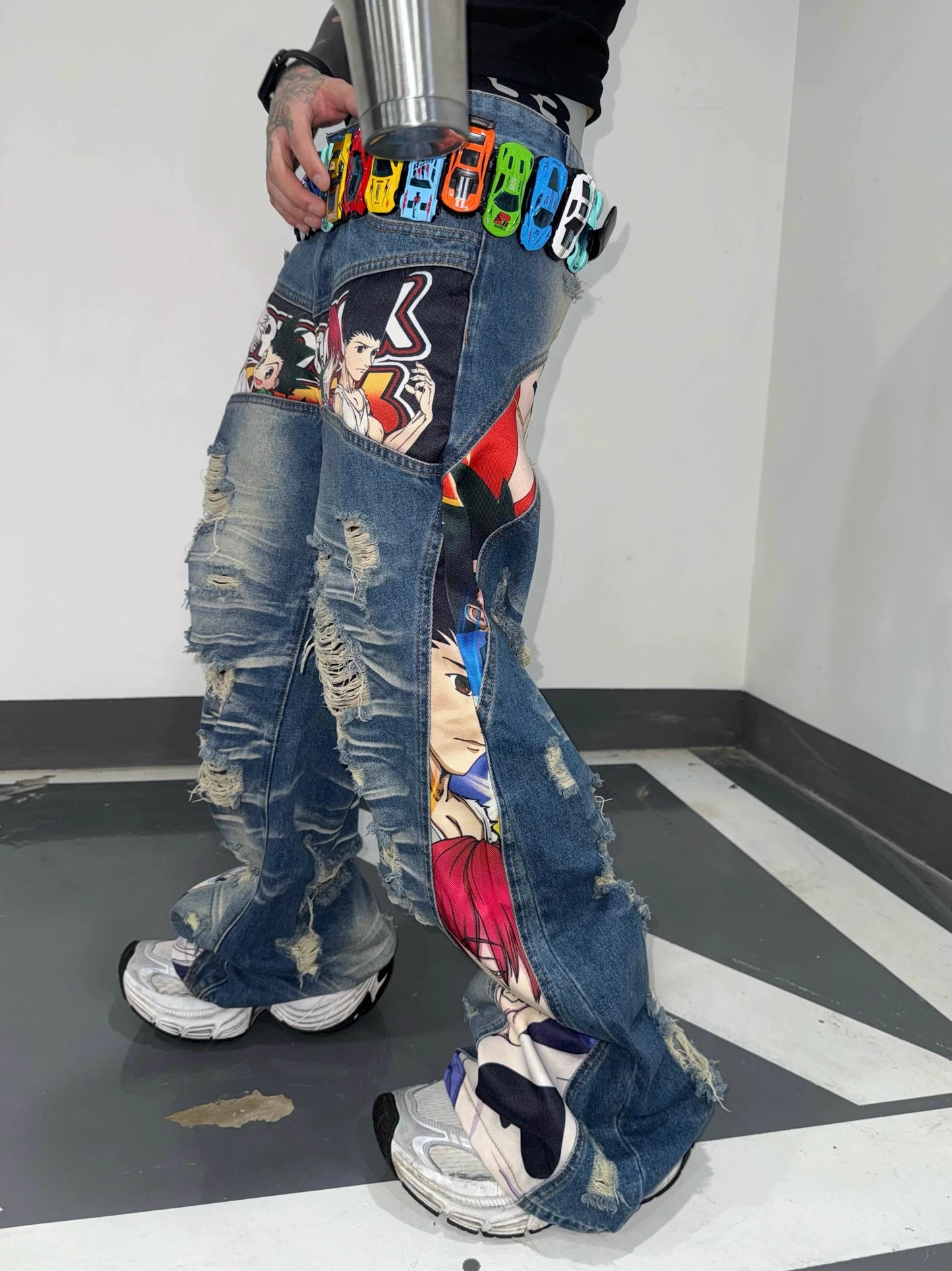 Hunter×Hunter Washed Straight Jeans