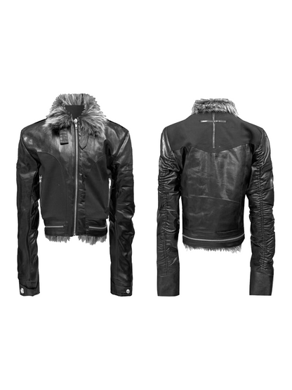 Wolf Series Fur Collar Thickened Cotton Jacket