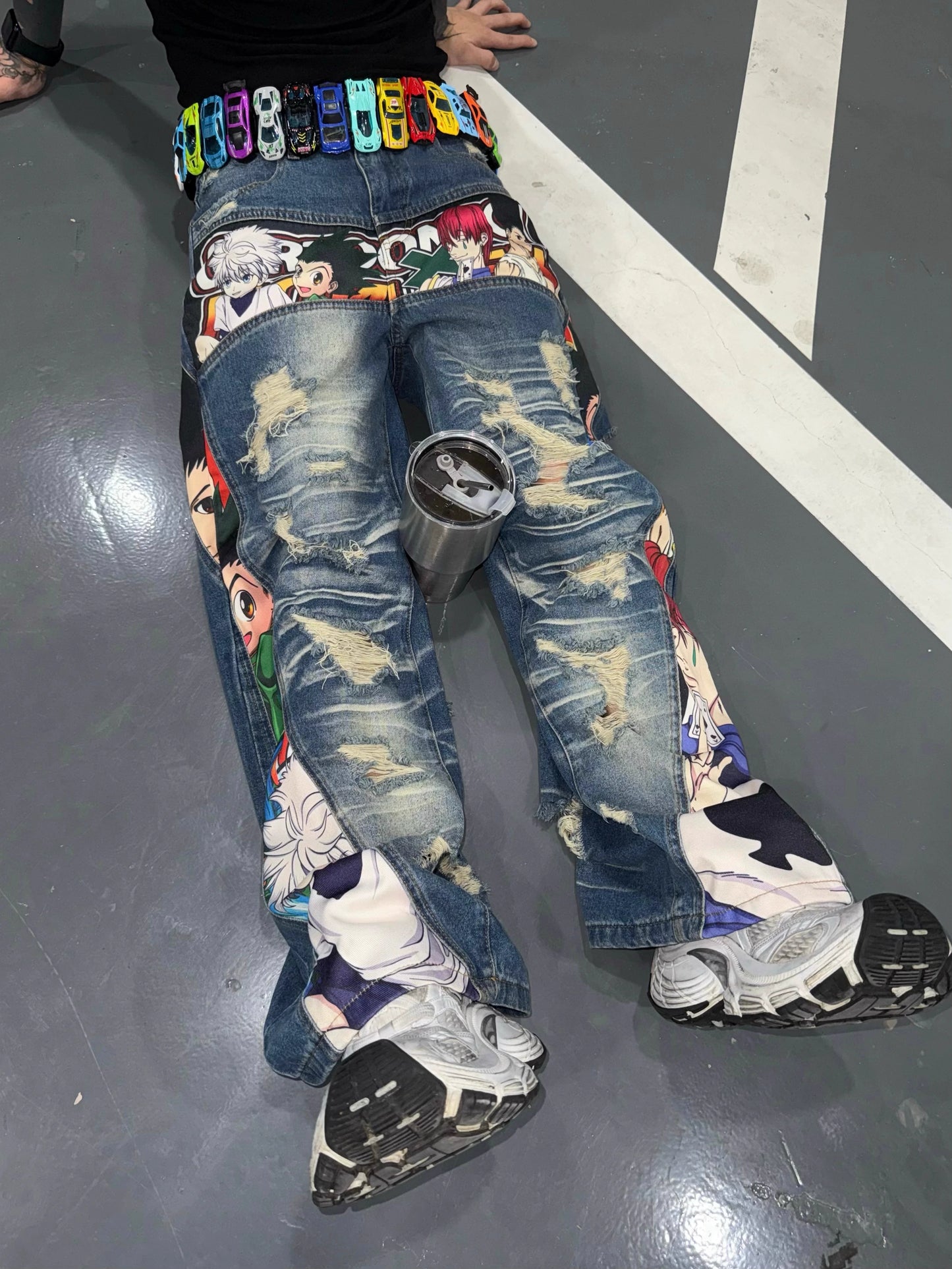 Hunter×Hunter Washed Straight Jeans