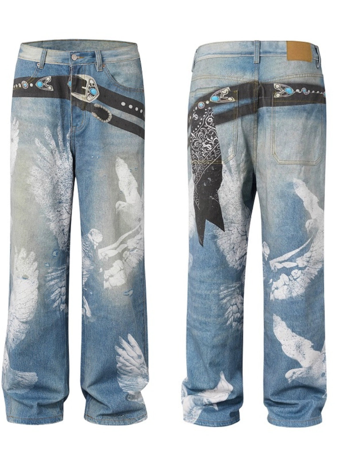 3D Print Graffiti Jeans