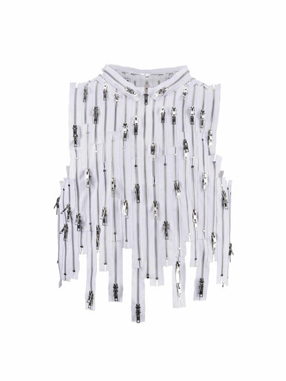 Remake heavy zipper vest anti-sneak attack backstabbing best