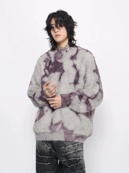Tie-Dye Mohair Sweater