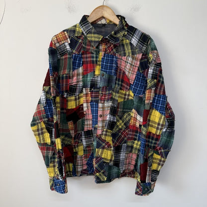 Patchwork hundred fabric niche designer shirts