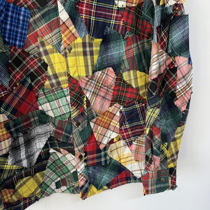 Patchwork hundred fabric niche designer shirts