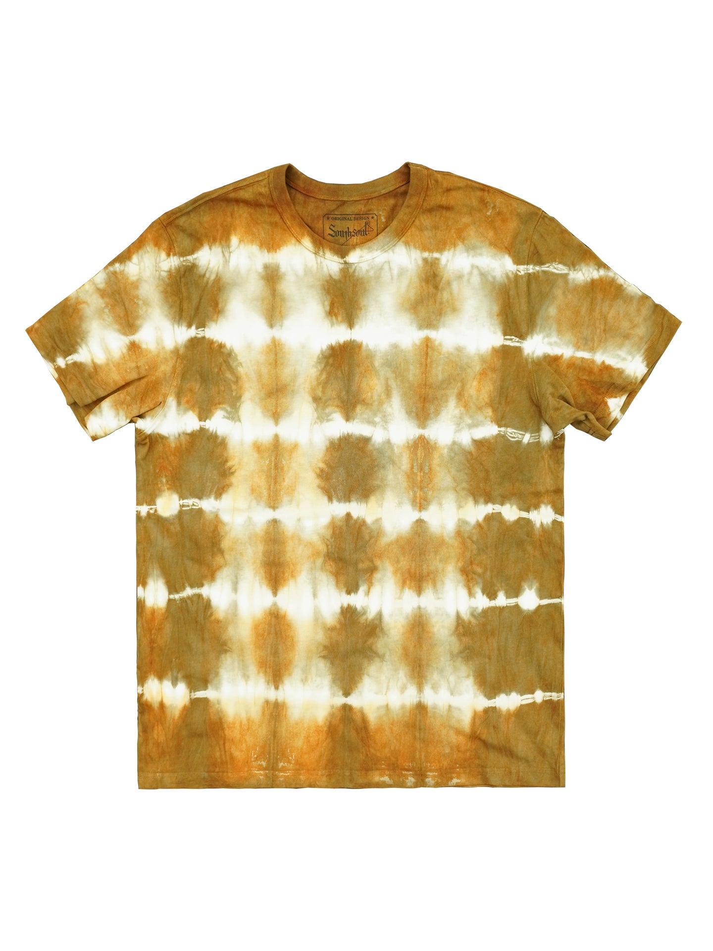 Plant-Dyed Tie-Dye Cotton T-Shirt