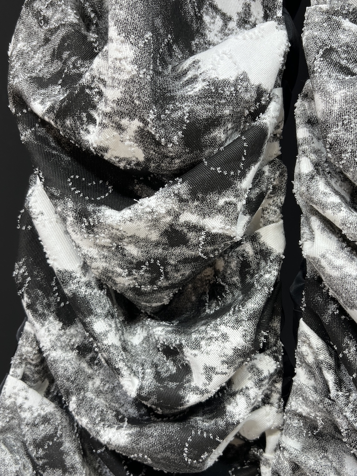 Snow Mountain Print Ski Pants