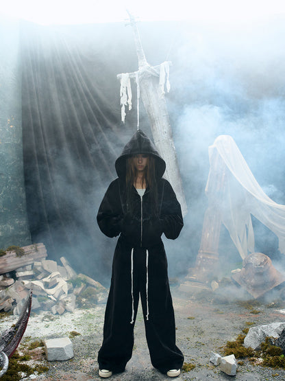 Dark Wizard Hooded Zip Sweatshirt