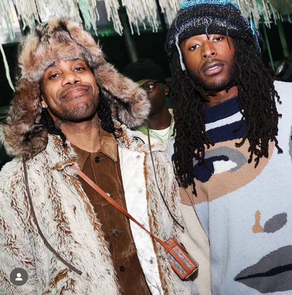 Jacket with a spotted leopard print suede jacket