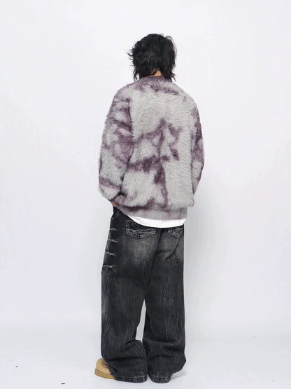 Tie-Dye Mohair Sweater