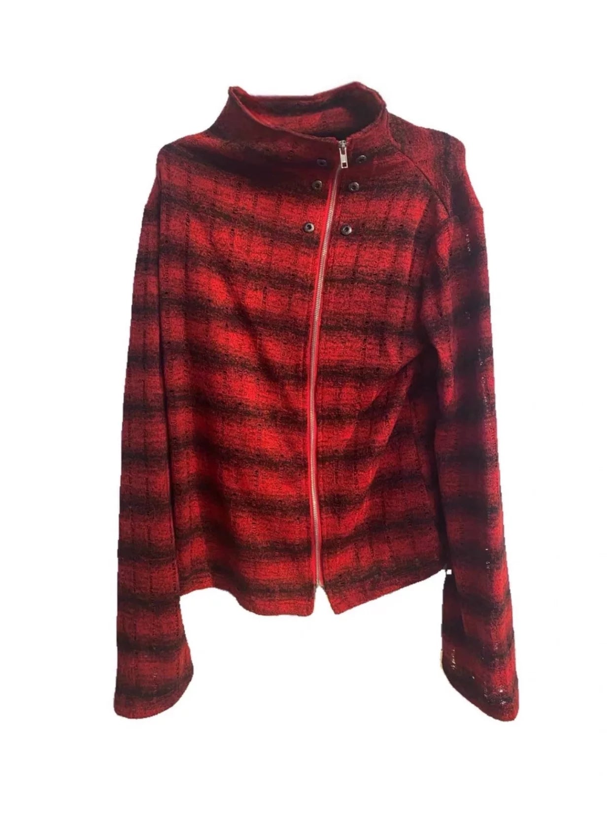 Black Red Punk Parker