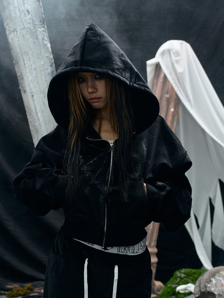 Dark Wizard Hooded Zip Sweatshirt