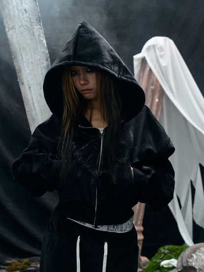 Dark Wizard Hooded Zip Sweatshirt