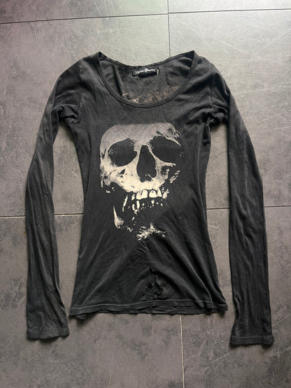 Strawberry Skull Long Sleeve Tee