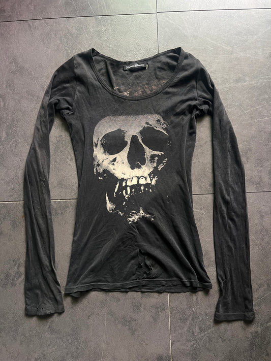 Strawberry Skull Long Sleeve Tee
