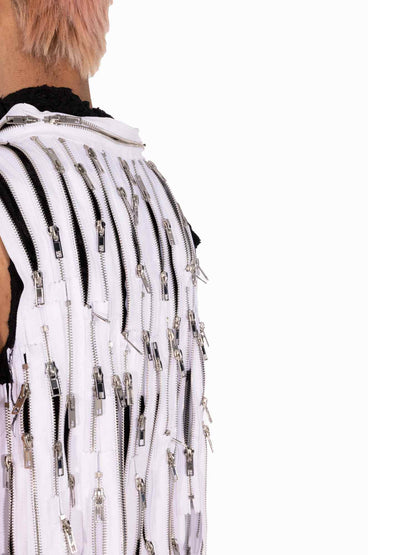 Remake heavy zipper vest anti-sneak attack backstabbing best